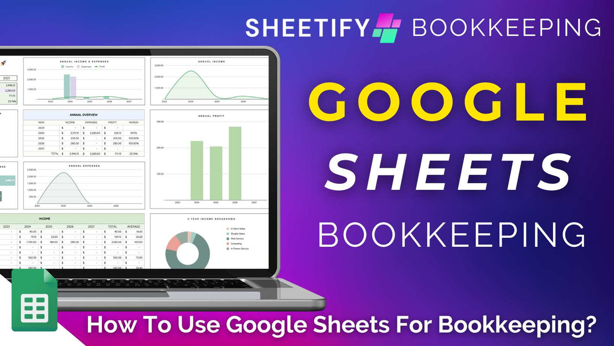 How To Use Google Sheets For Bookkeeping?