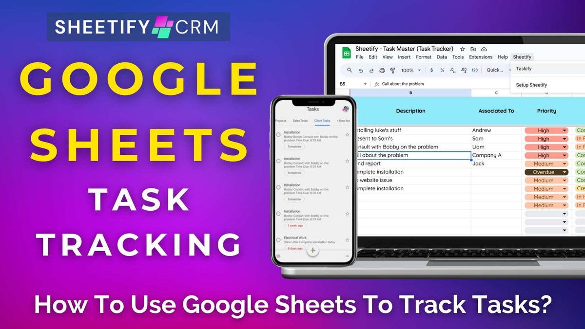 How To Use Google Sheets To Track Tasks?