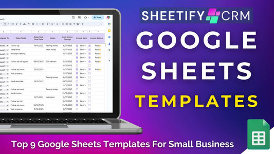 Top 9 Google Sheets Templates for Business