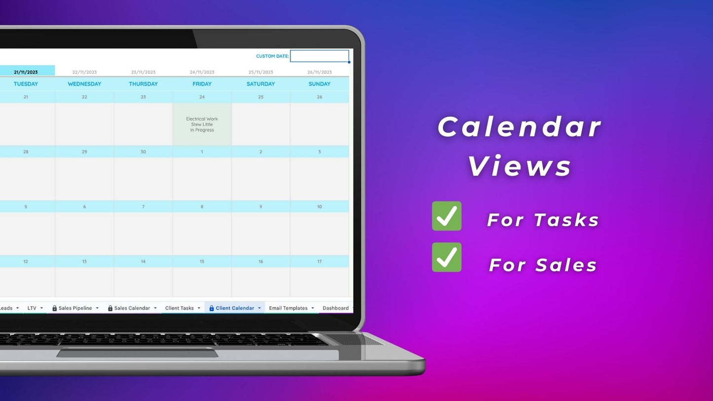 Google Sheets Calendar Integration