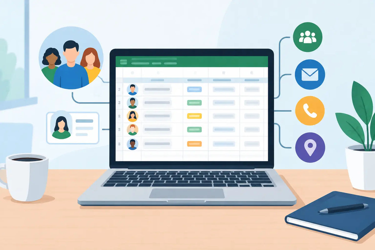 How to Organize Customer Information in Spreadsheets