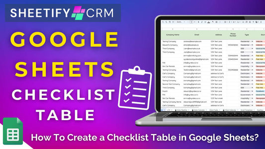 How to Create a Checklist Table in Google Sheets? (Three Simple Options)