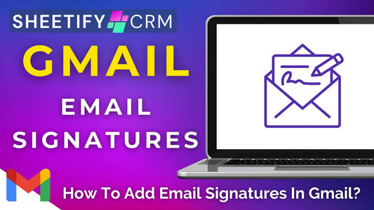 How To Add Email Signatures In Gmail 2025