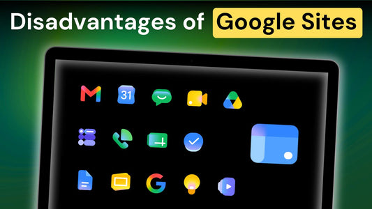 What Are The Disadvantages Of Google Sites?