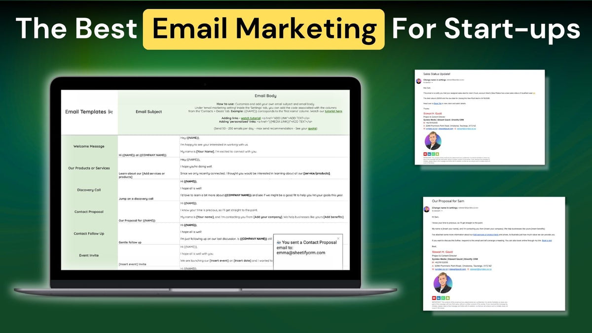 What is the best email marketing software for start-ups in the US?