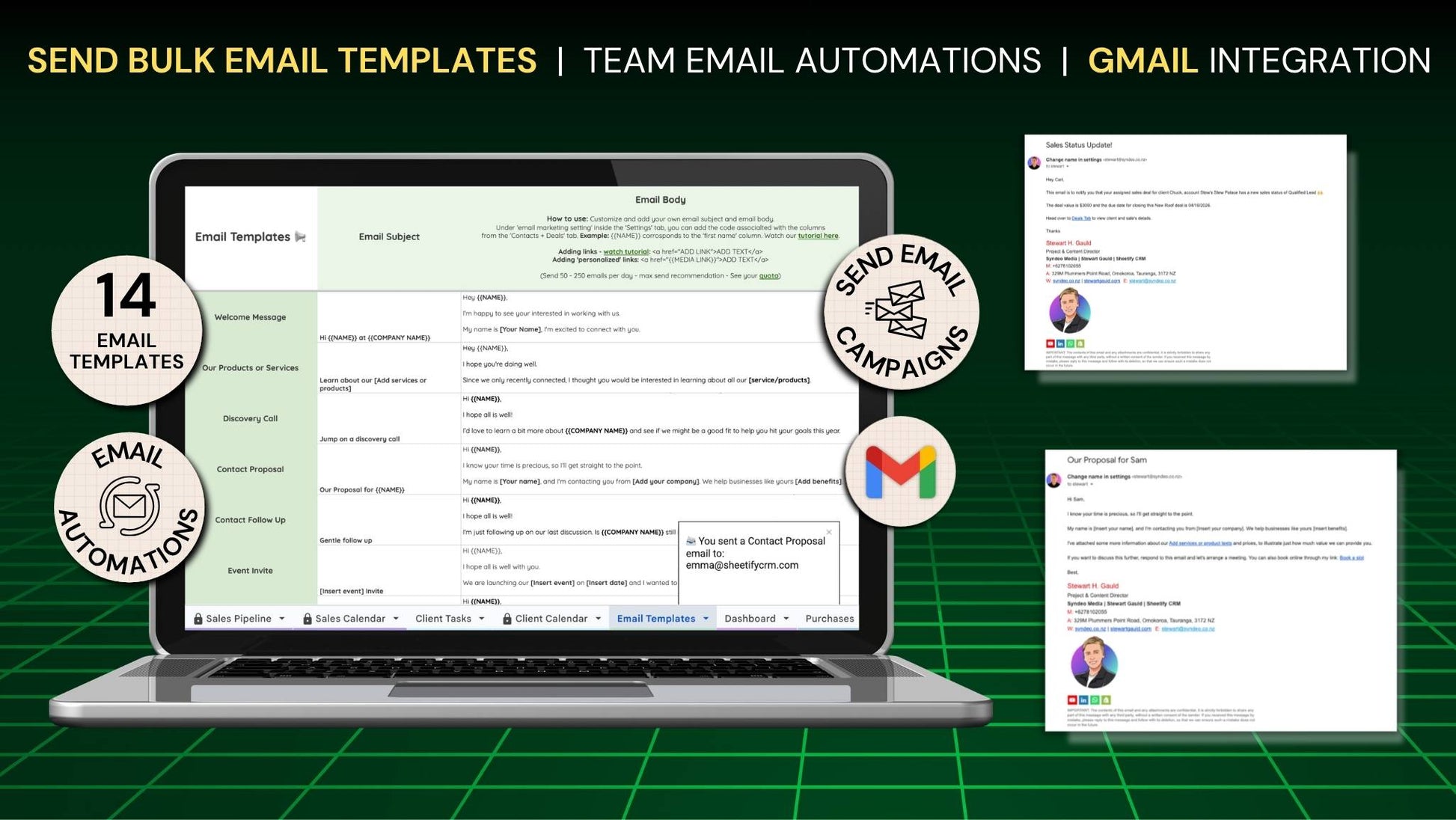 CRM Google Sheets
