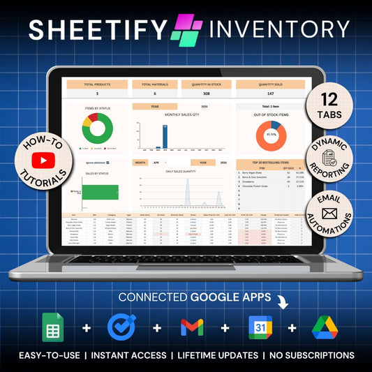Google Sheets Inventory Template