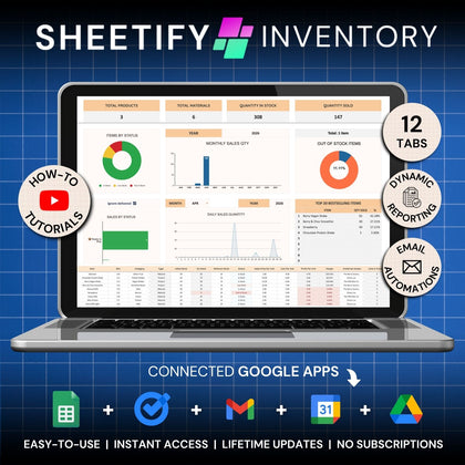 Google Sheets Inventory Template