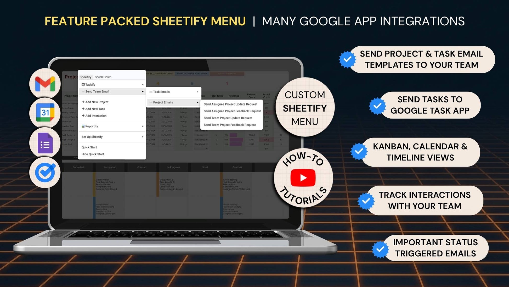 Google Apps Project Management