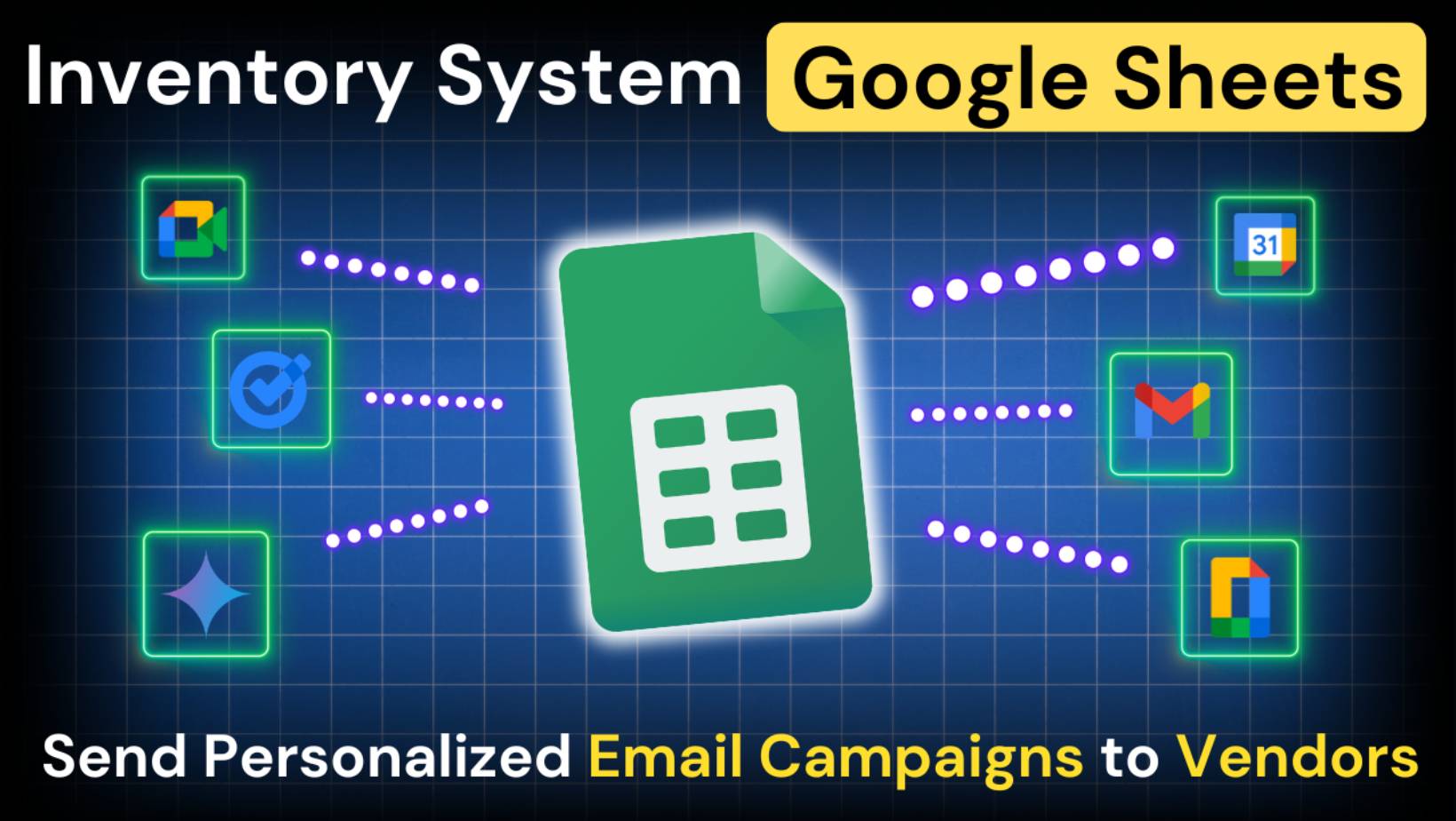 Google Sheets Inventory System