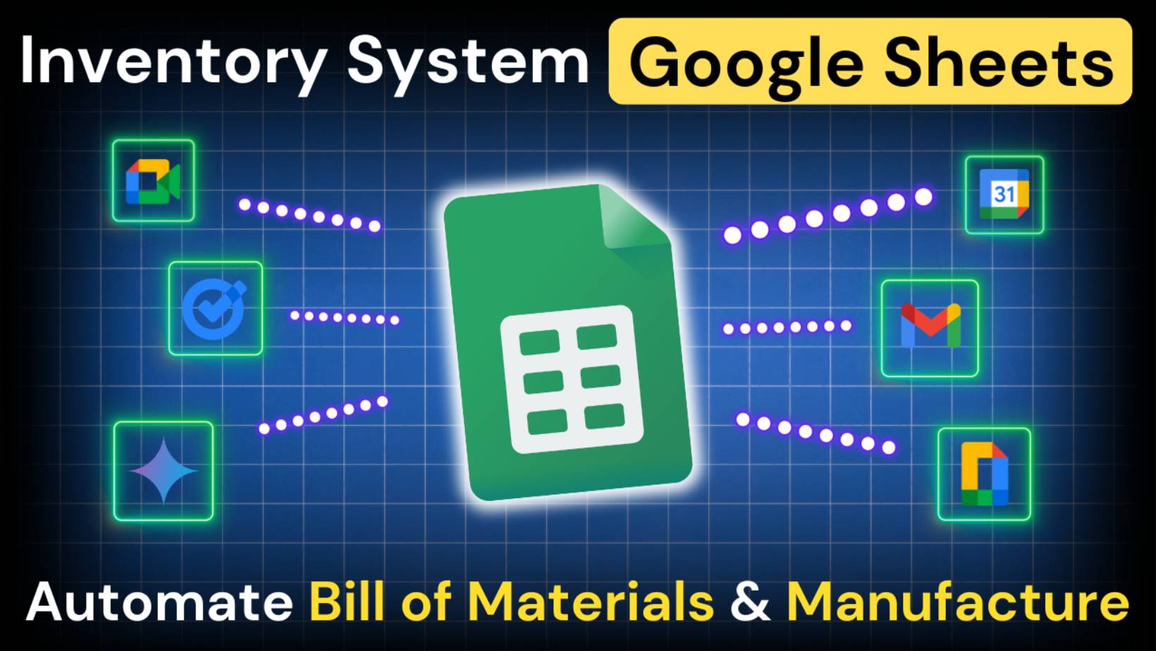 Google Sheets Inventory Template
