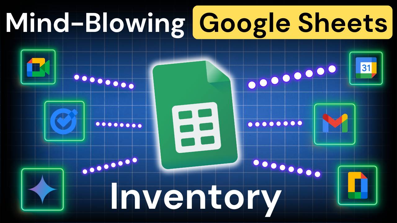 Google Sheets Inventory Tutorial