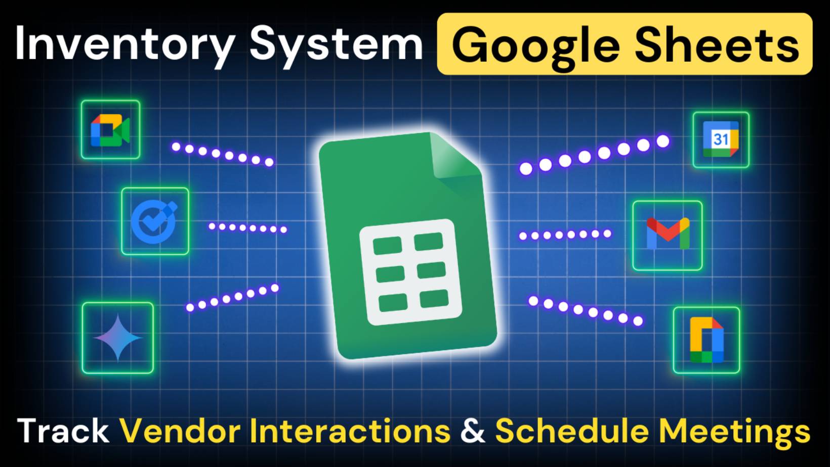 Google Sheets for Inventory