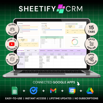 Google Sheets CRM Template